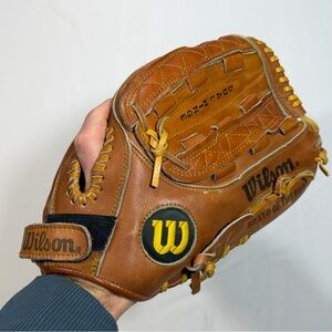 Wilson Optima Gold A9824 OG3 Softball Glove Mitt Dual Hinge Right Hand Throw RHT